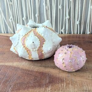 One of a Kind Handmade Ceramic Sea Creatures Set | Signed | Coastal Decor